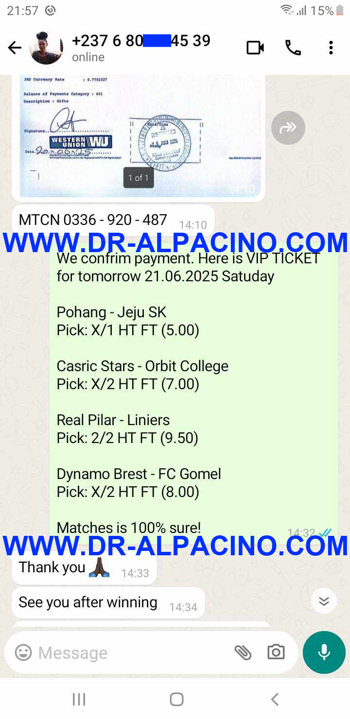Correct Fixed Matches