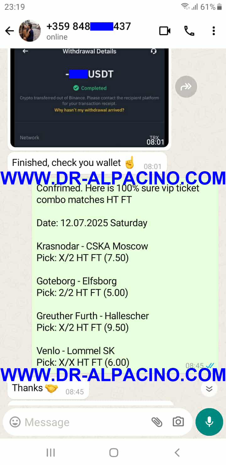 Buy Fixed Matches 100% Sure