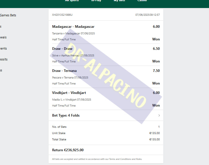 Fixed Matches