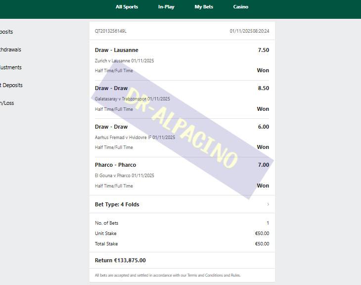 Fixed Match 100% Sure