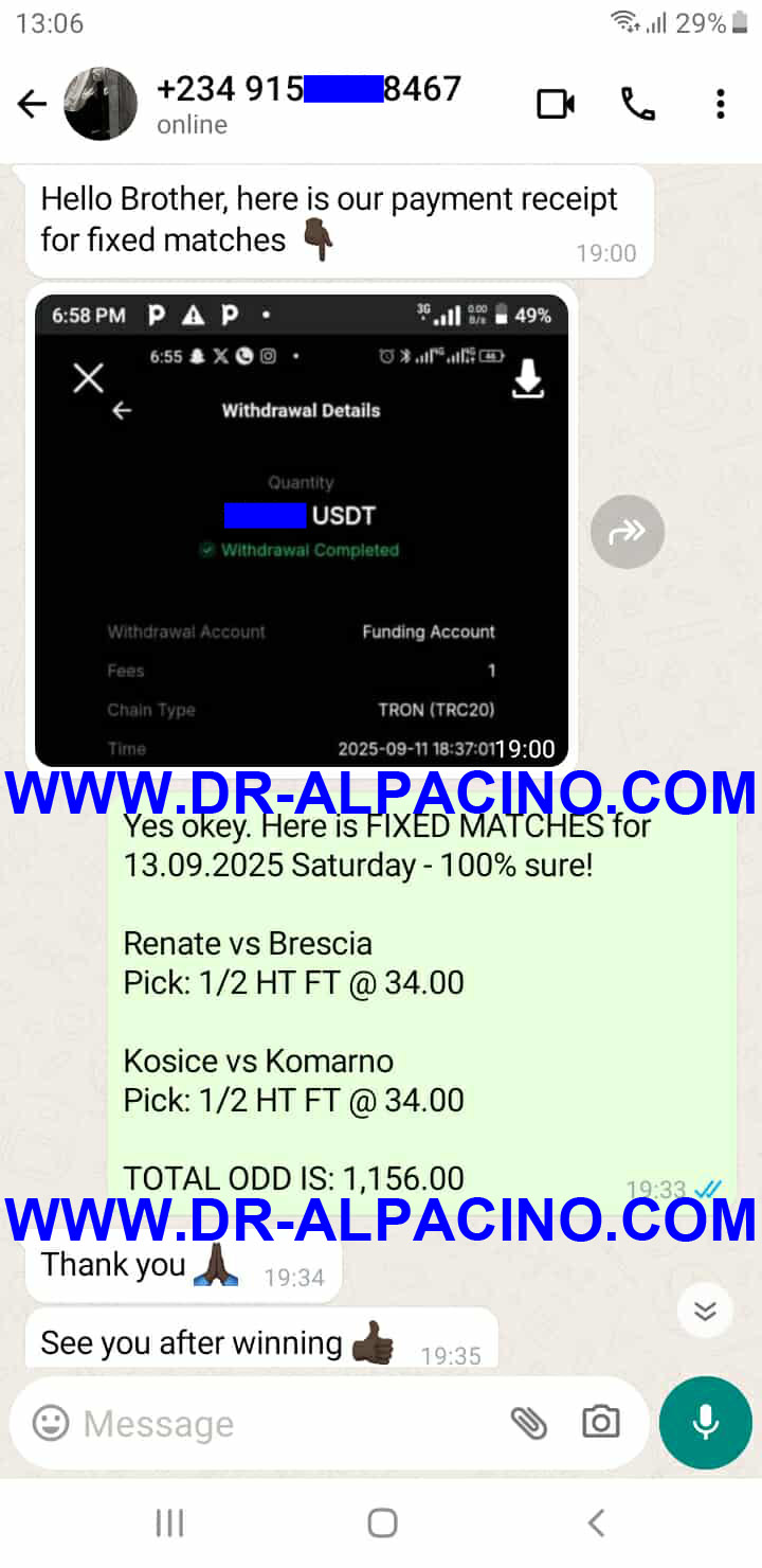 Fixed Matches