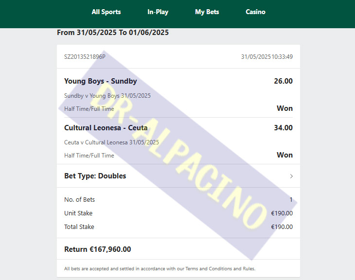 Fixed Matches
