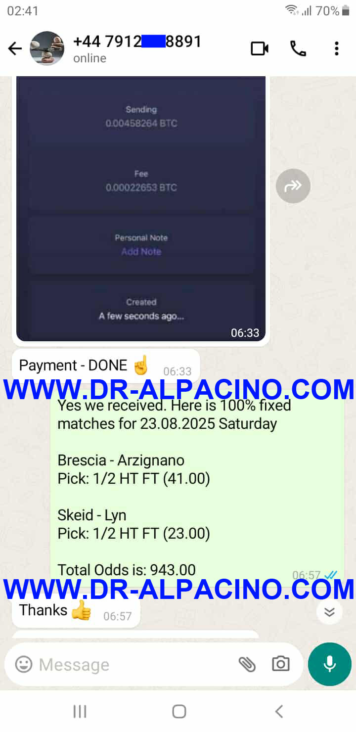 Fixed Matches